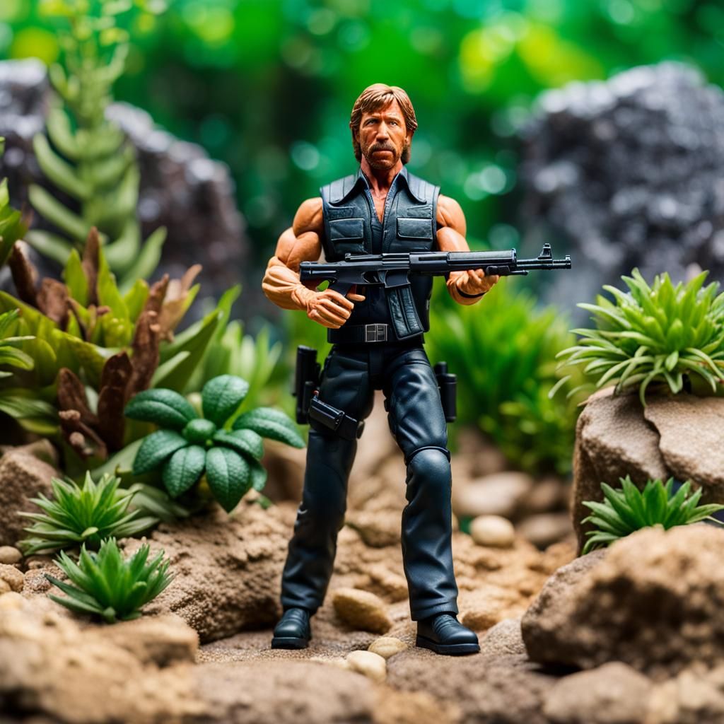 Chuck Norris action figure 🇺🇸 Happy Birthday Sir ! 84 year...