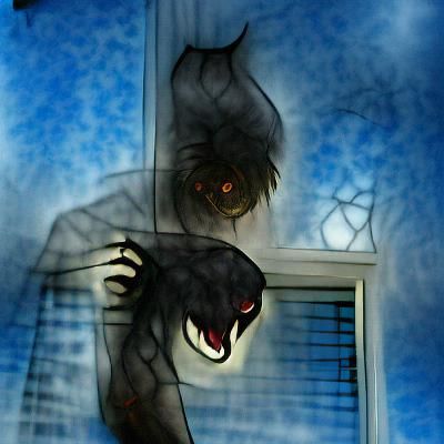 Eerie Shadow Figure Watching Sleeper