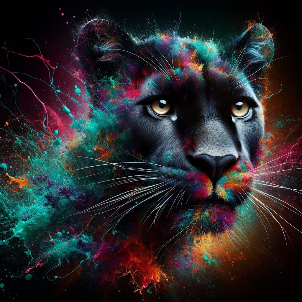 Gorgeous panther