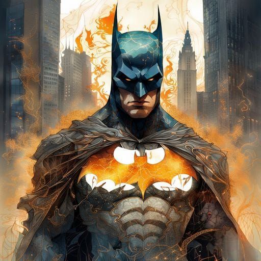 AI Interpretation of Batman