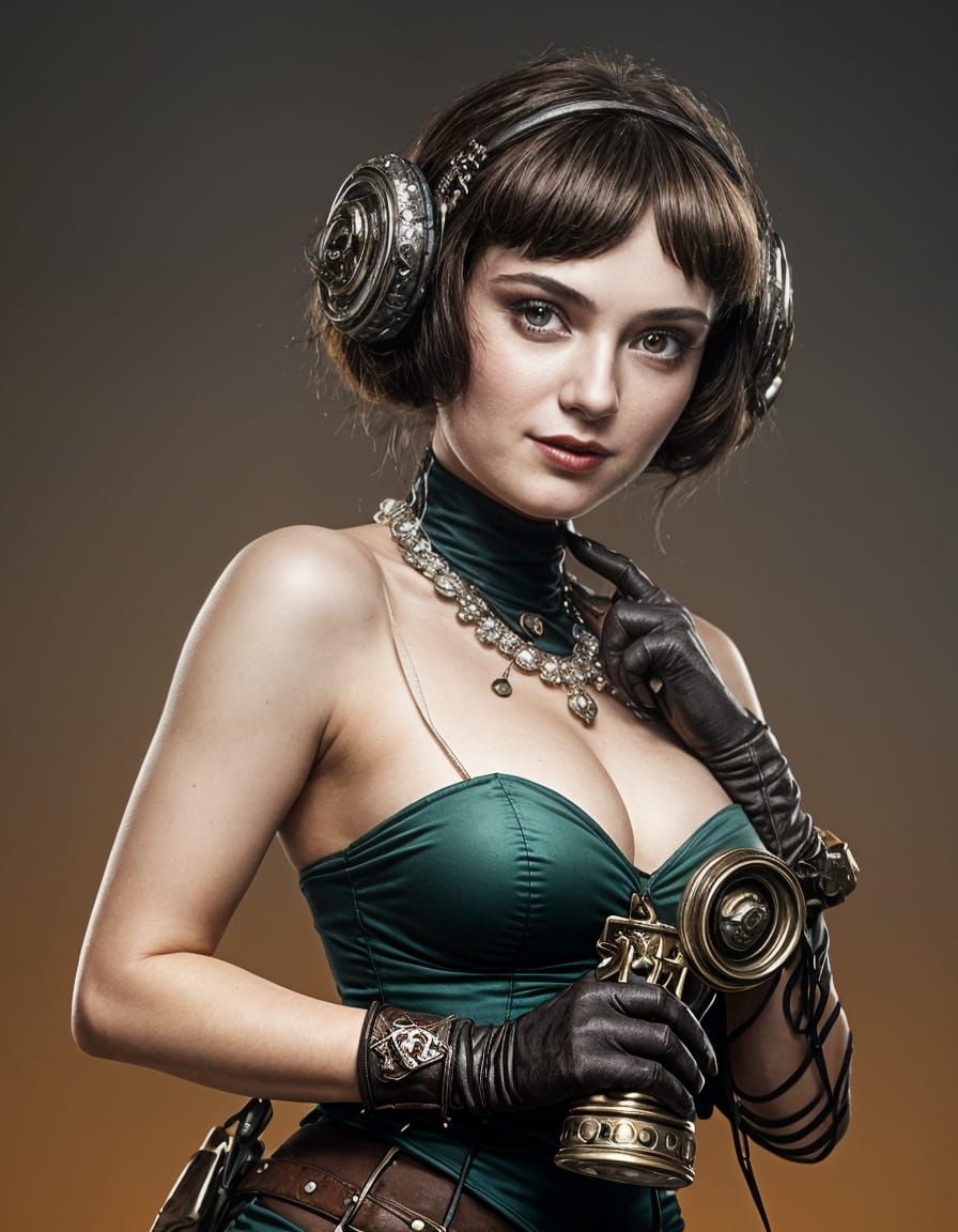 Strapless Garment Visualized by AI