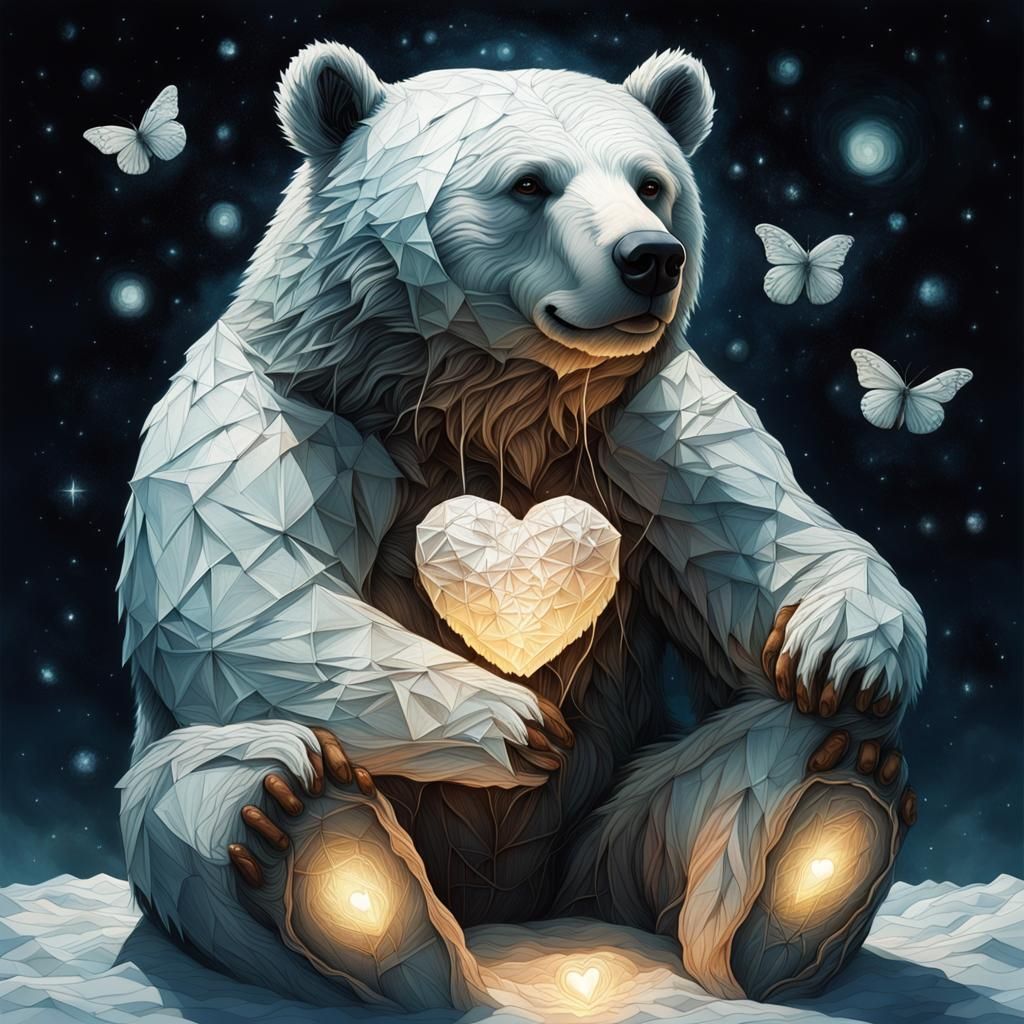 Heart Light Bear