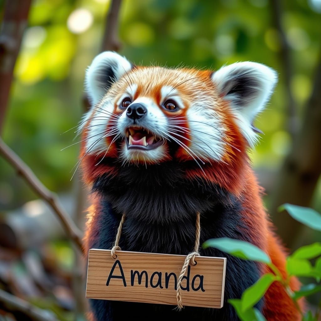 Amanda the Red Panda