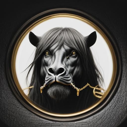 Eerie Horse-Drawn Hearse with Ghostly Figure