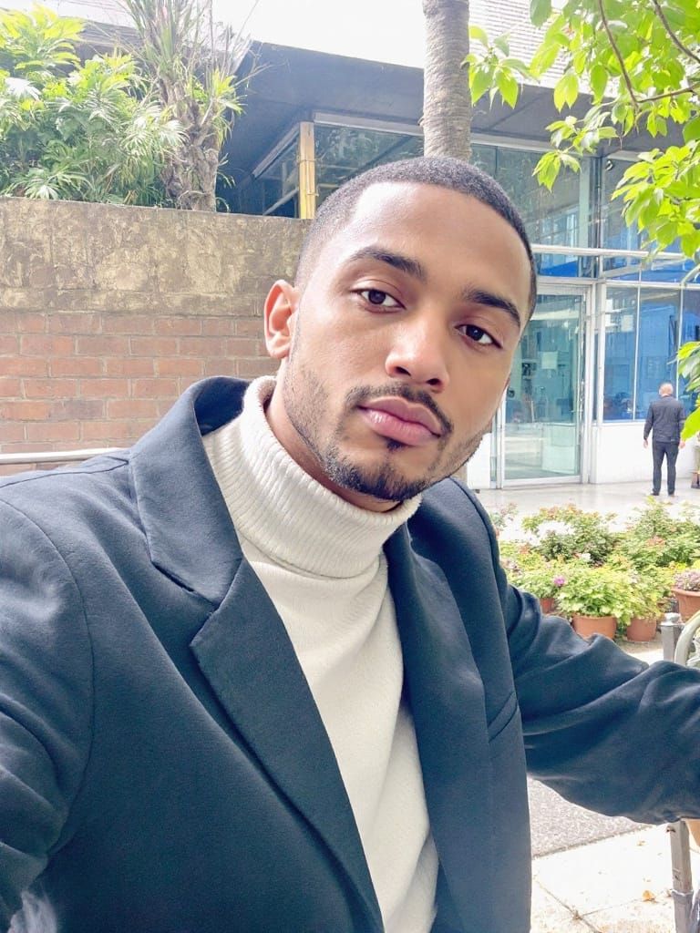 Stressed Artist in a State of Creative Frenzy