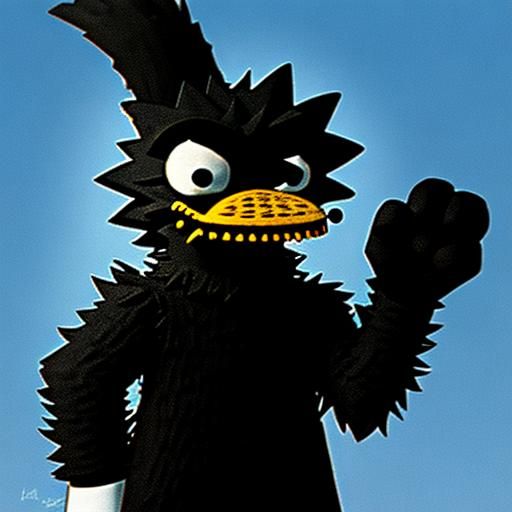 Evil Horror Muppet