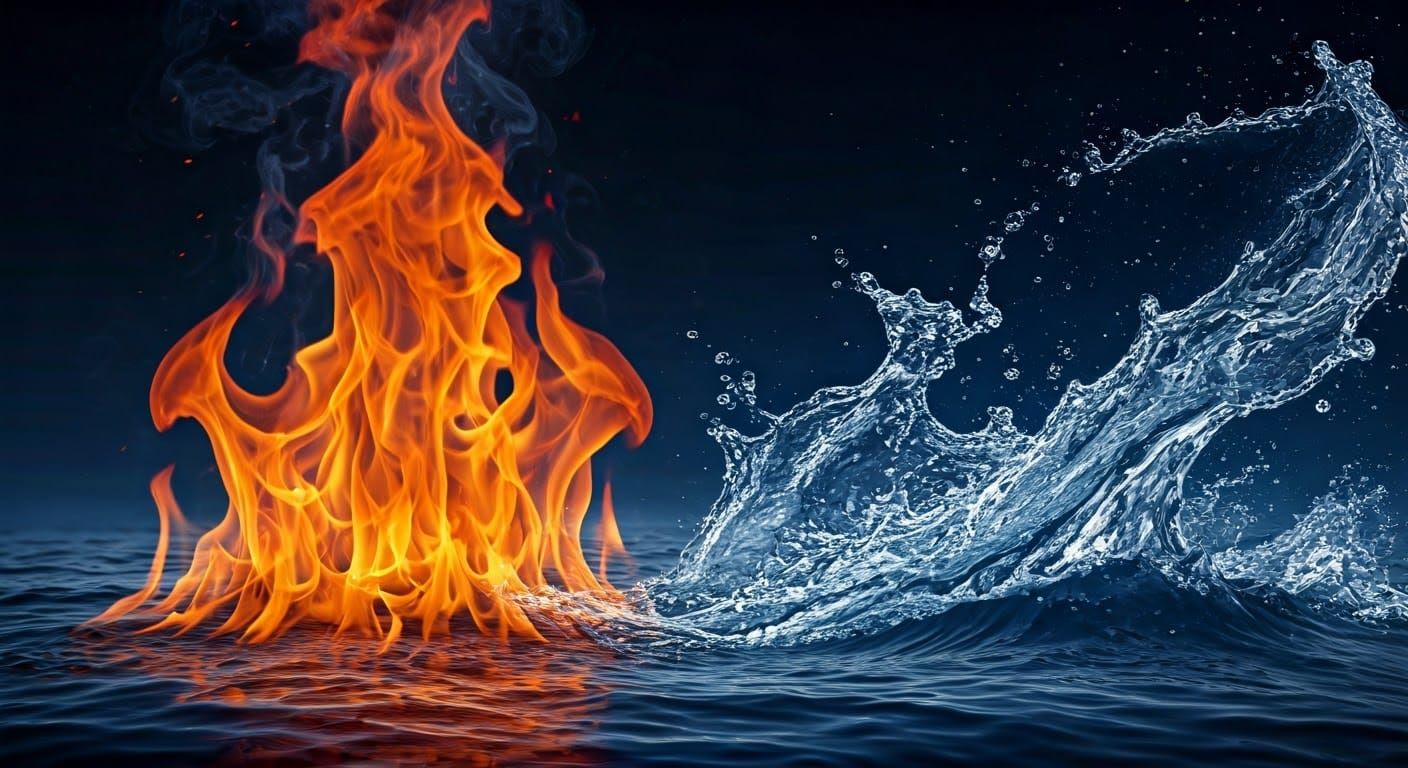 Cosmic Duality in Fiery Water