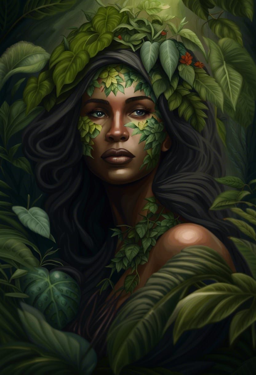 Earth Mother in Jungle