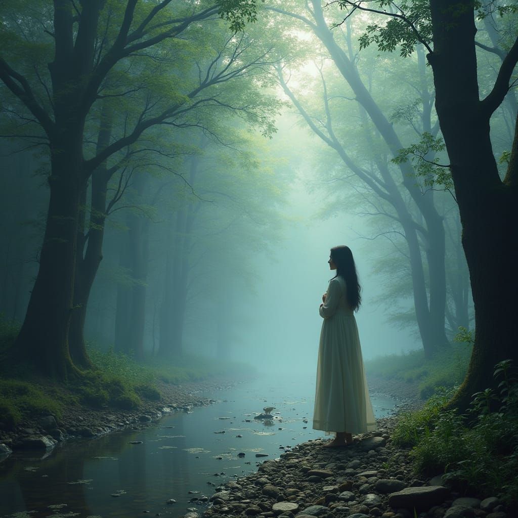 Digital Tapestry in Binary Code