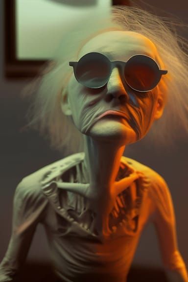 Brothers Quay Inspired Stopmotion Scene in Hyperrealism