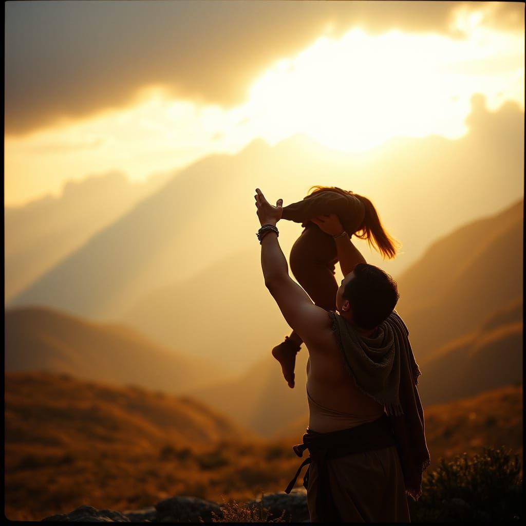 Heroic Strength in Earth-Toned Glory