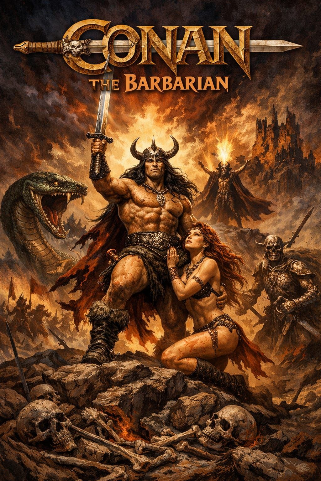 Conan The Barbarian Key Art