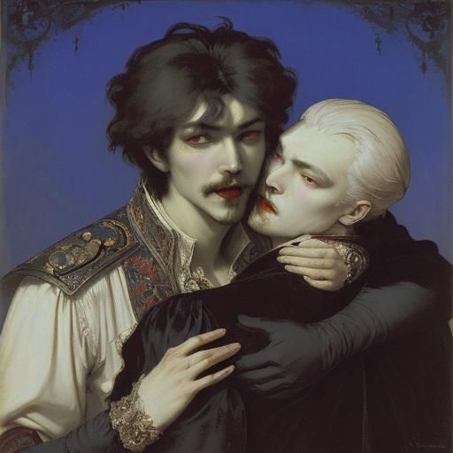 Two Vampires Under a Blue Sky