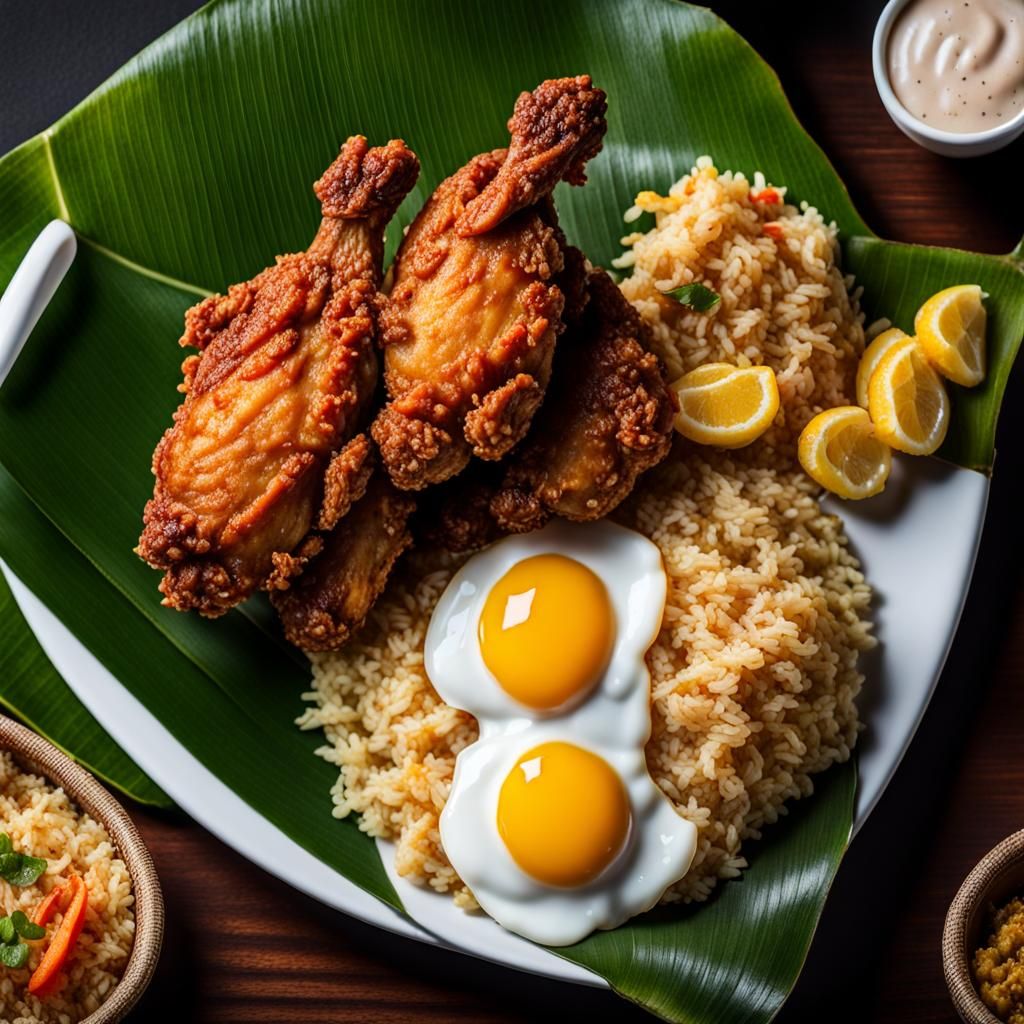 Your Favorite Food
Fried Rice and Fried chicken
