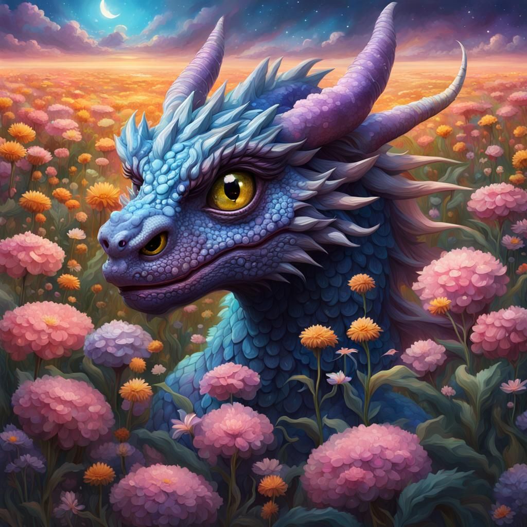 Bouclette la petite dragonne