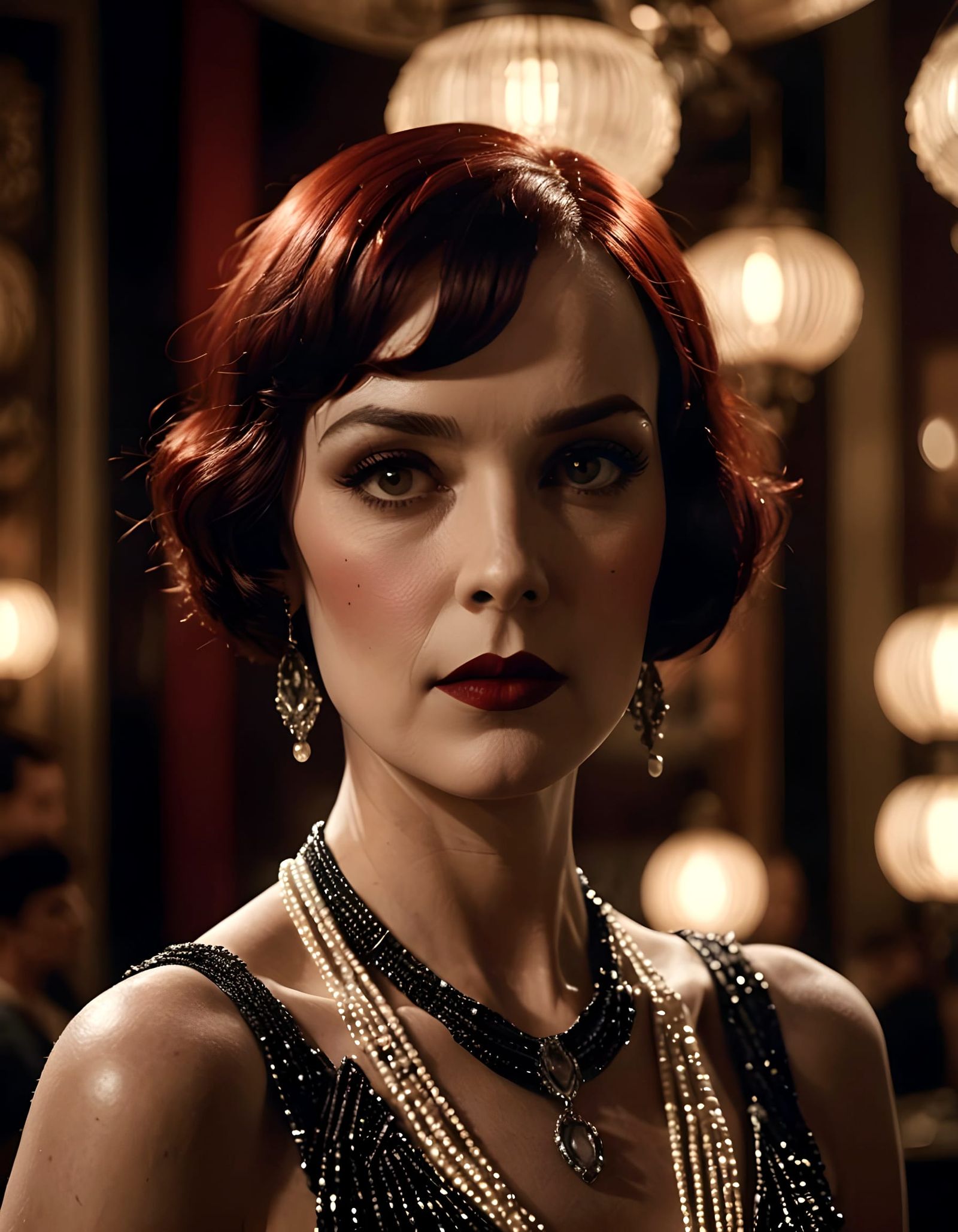 Vintage Hollywood Glamour in Hyperrealistic Style