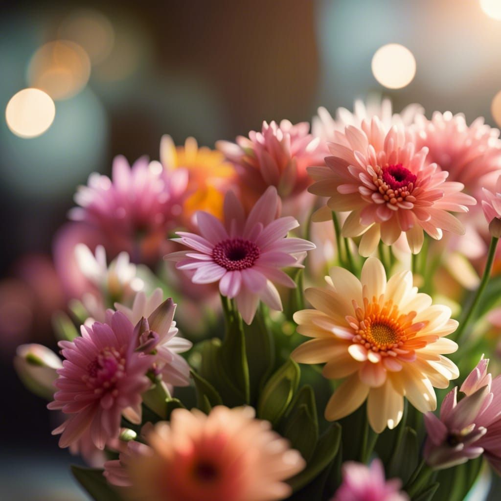 Professional Photography of a Bunch of Flowers