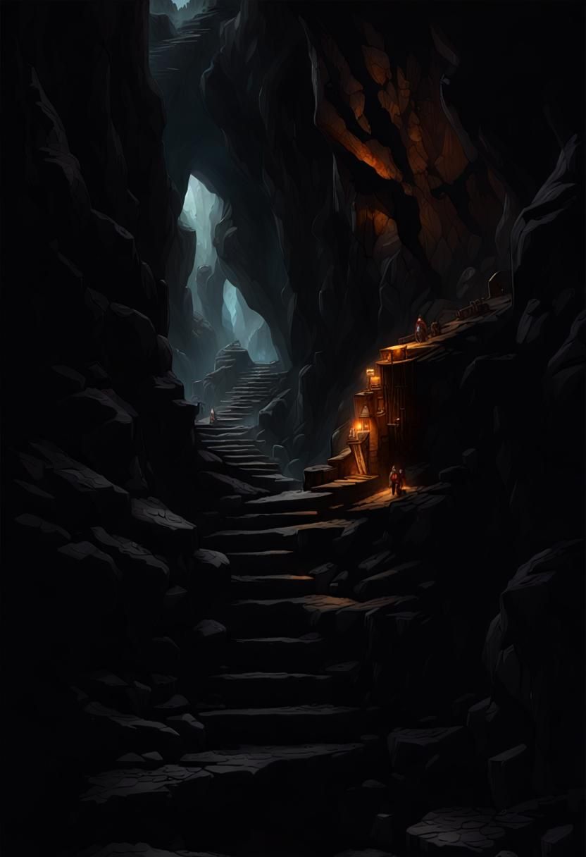 Dwarven Stairs - SIS, 1
