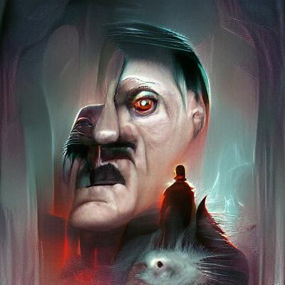 Sinister Portrait in Baroque Style