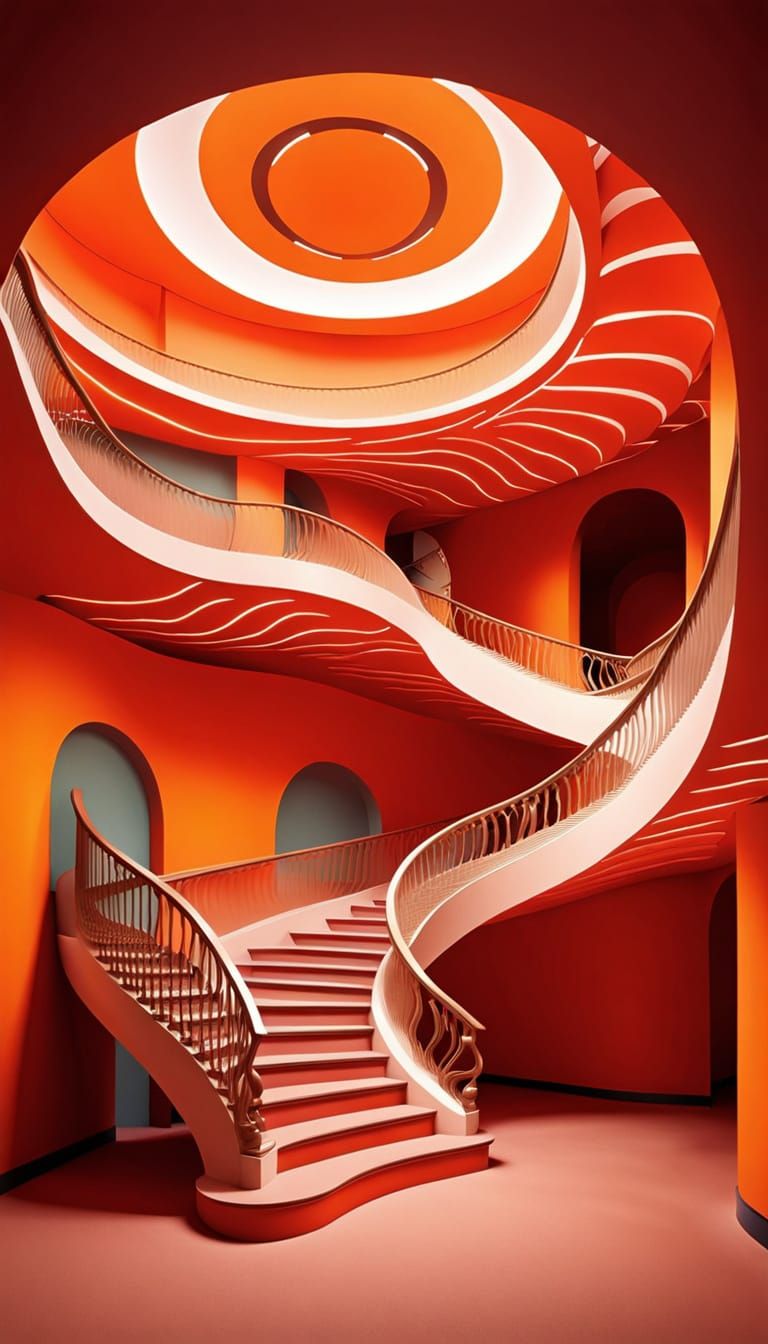 Unintentional Interior Optical Illusion