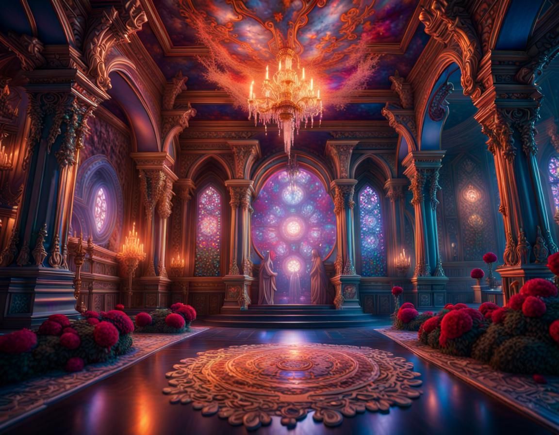 Illuminant Dreams: A Fantastical Artstation Concept