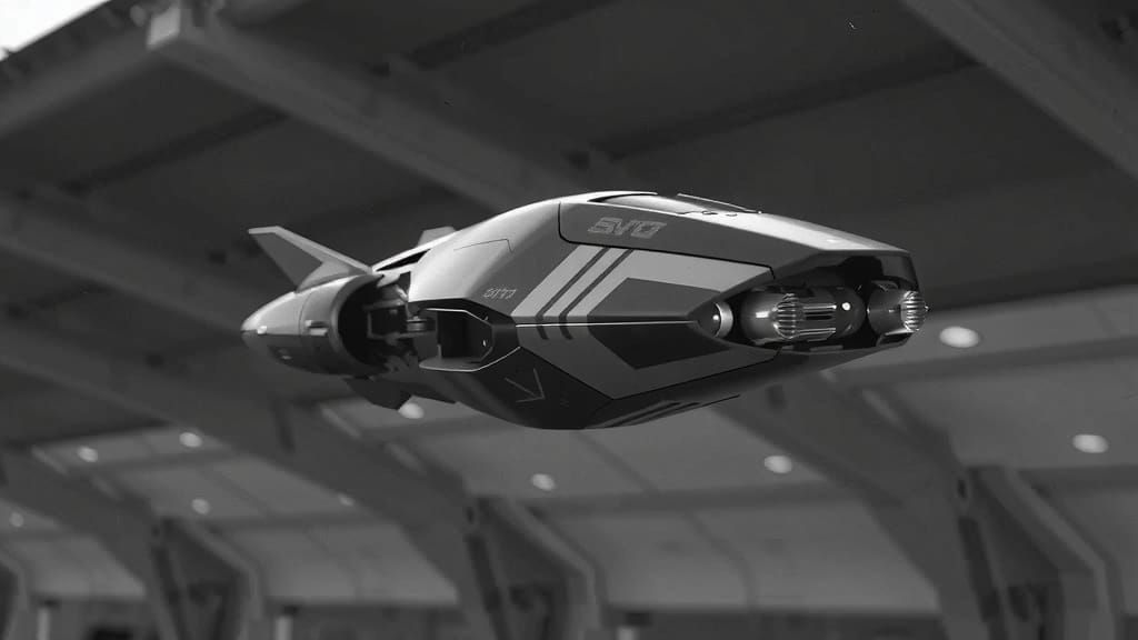 cyber flyer hover-speeder