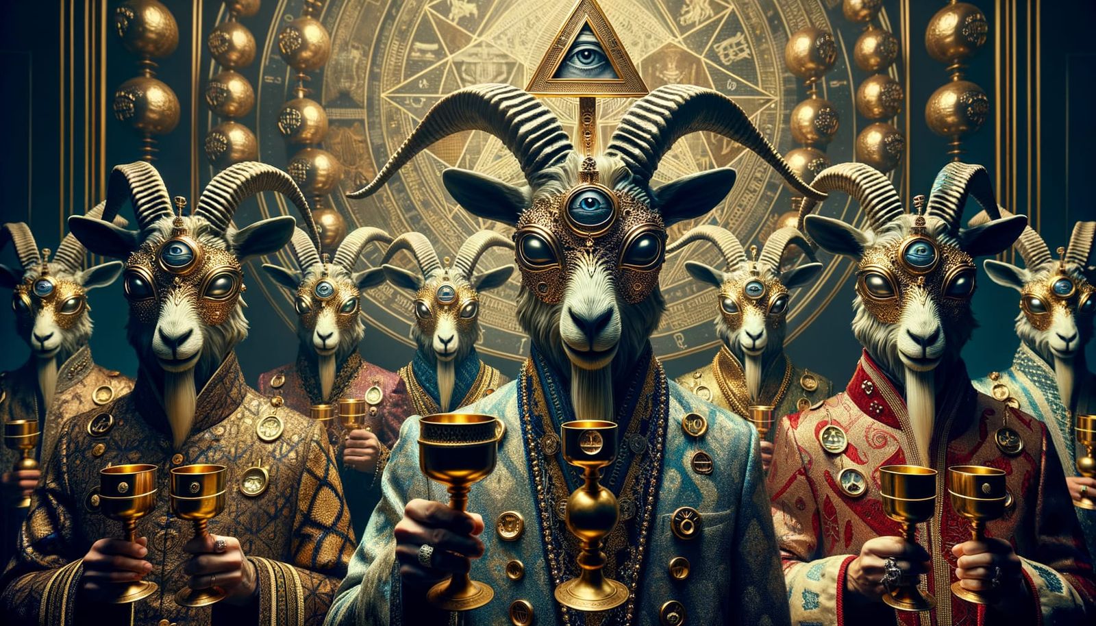 Masks of Secret Societies