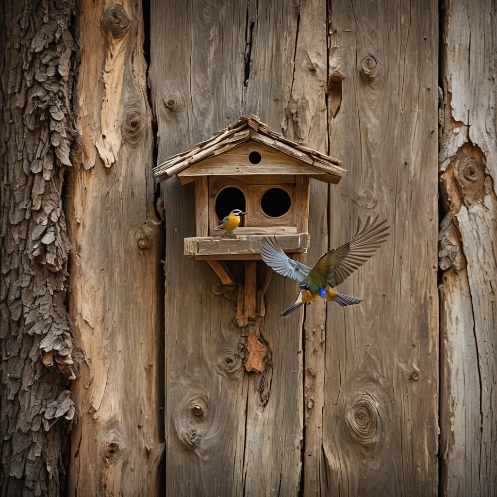 Birds in a Treehouse: Wildlife Photography