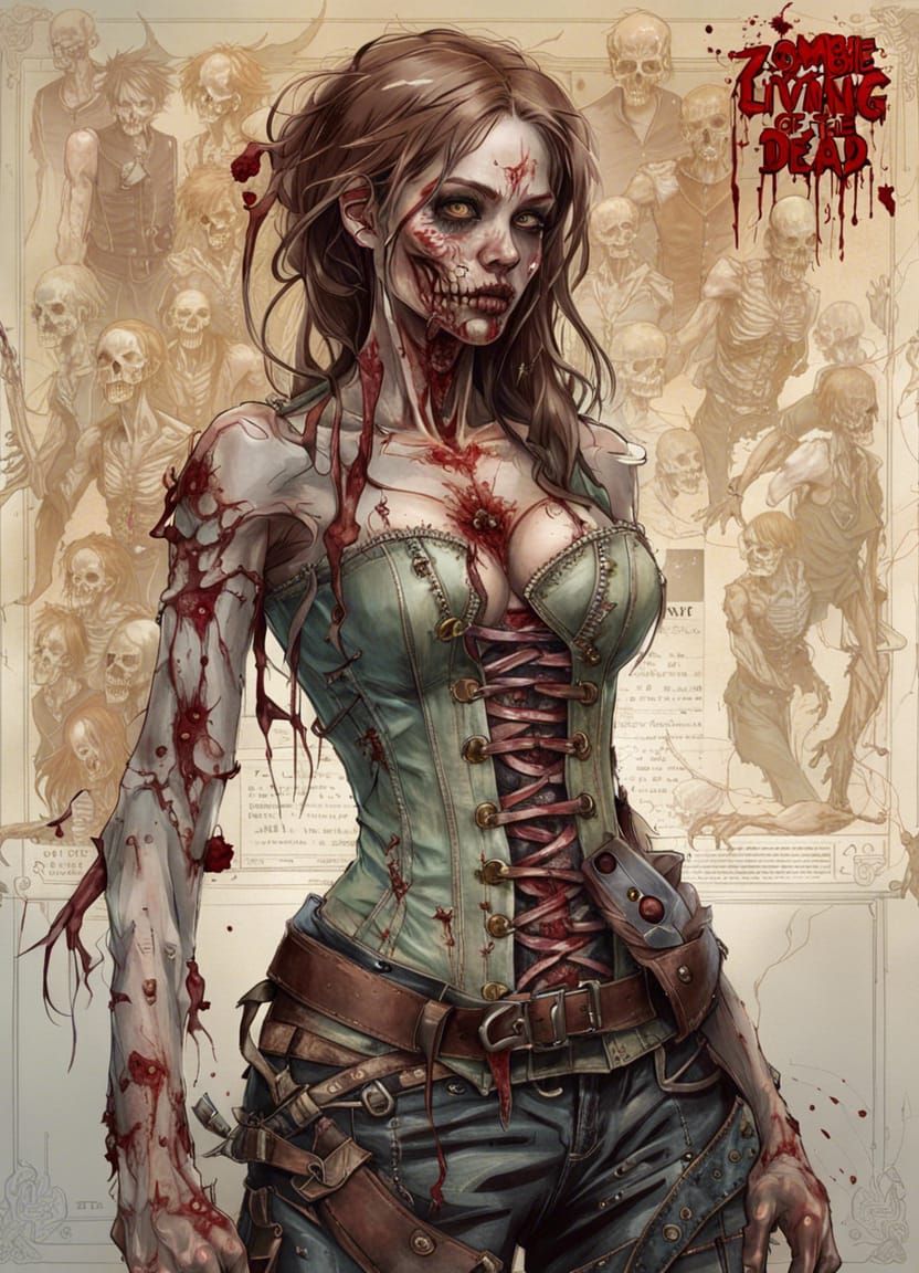 Zombie Girl's First Day: A Digital Masterpiece