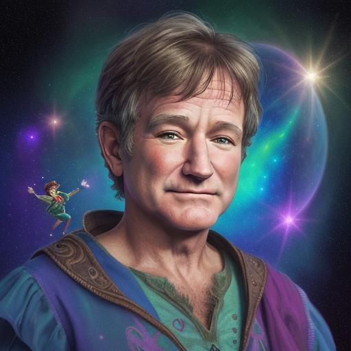 Peter Pan: Holographic Astral Portrait