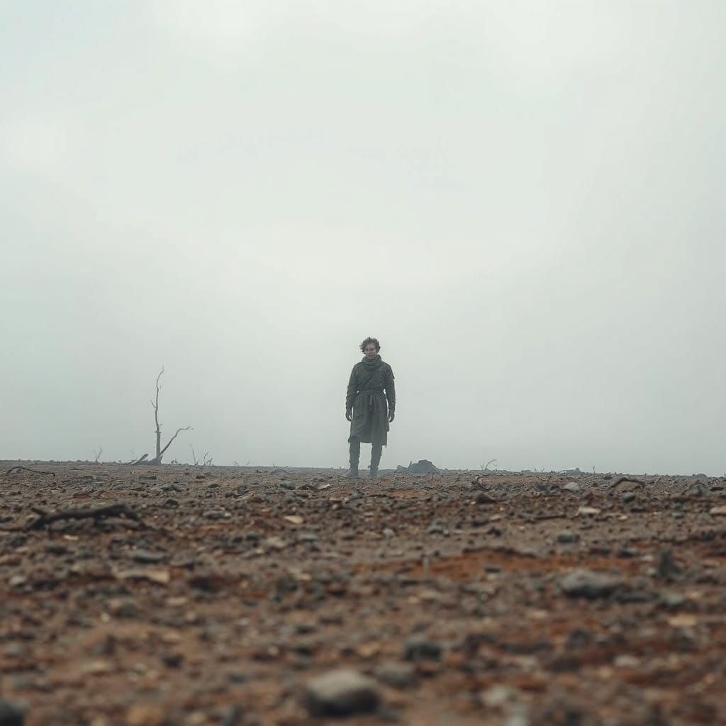 Barren Apocalypse in Hauntingly Beautiful Landscape