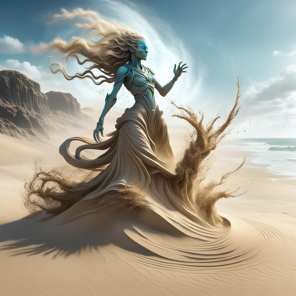 Sand elemental rising