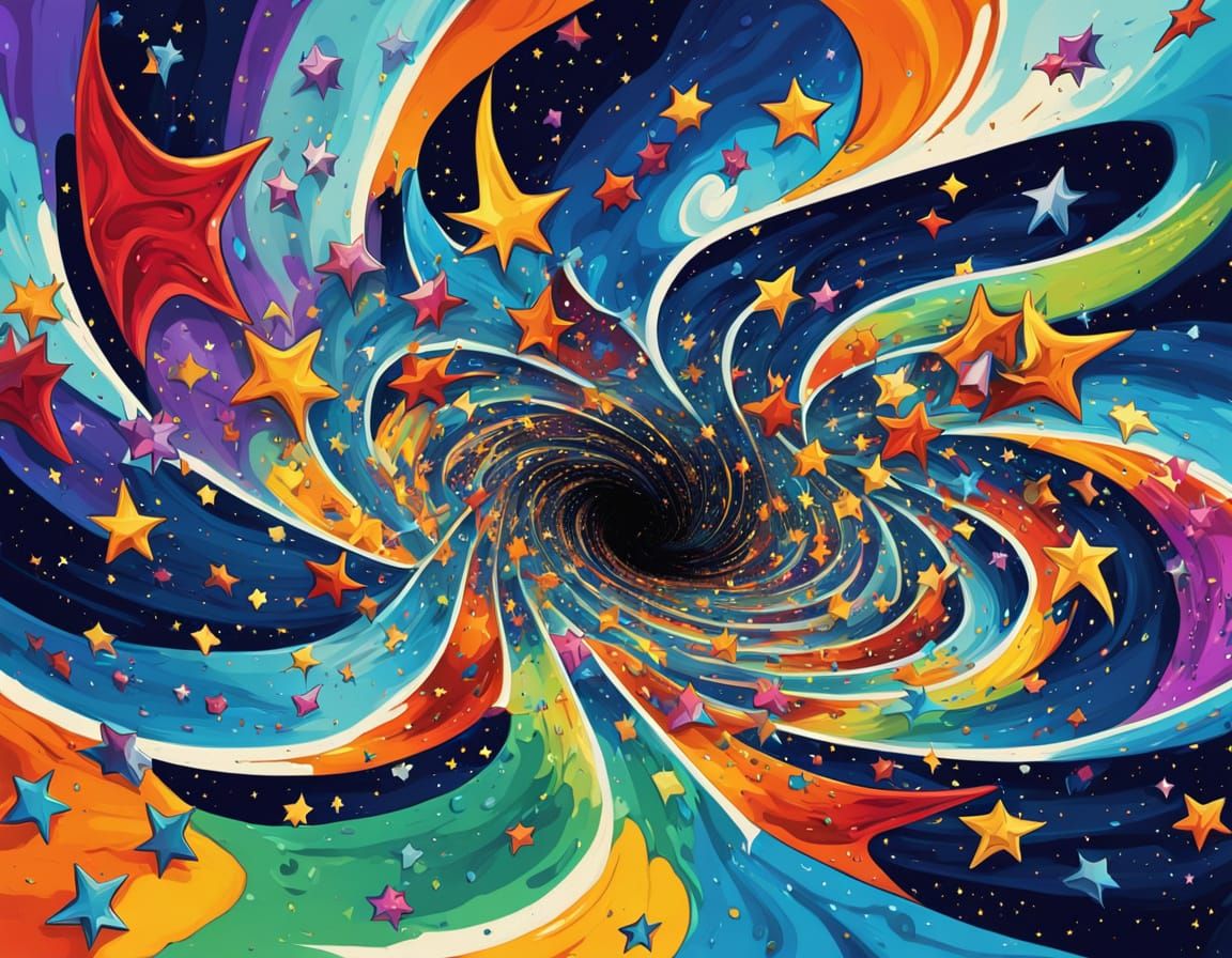 Le ciel, les étoiles, tourbillon...