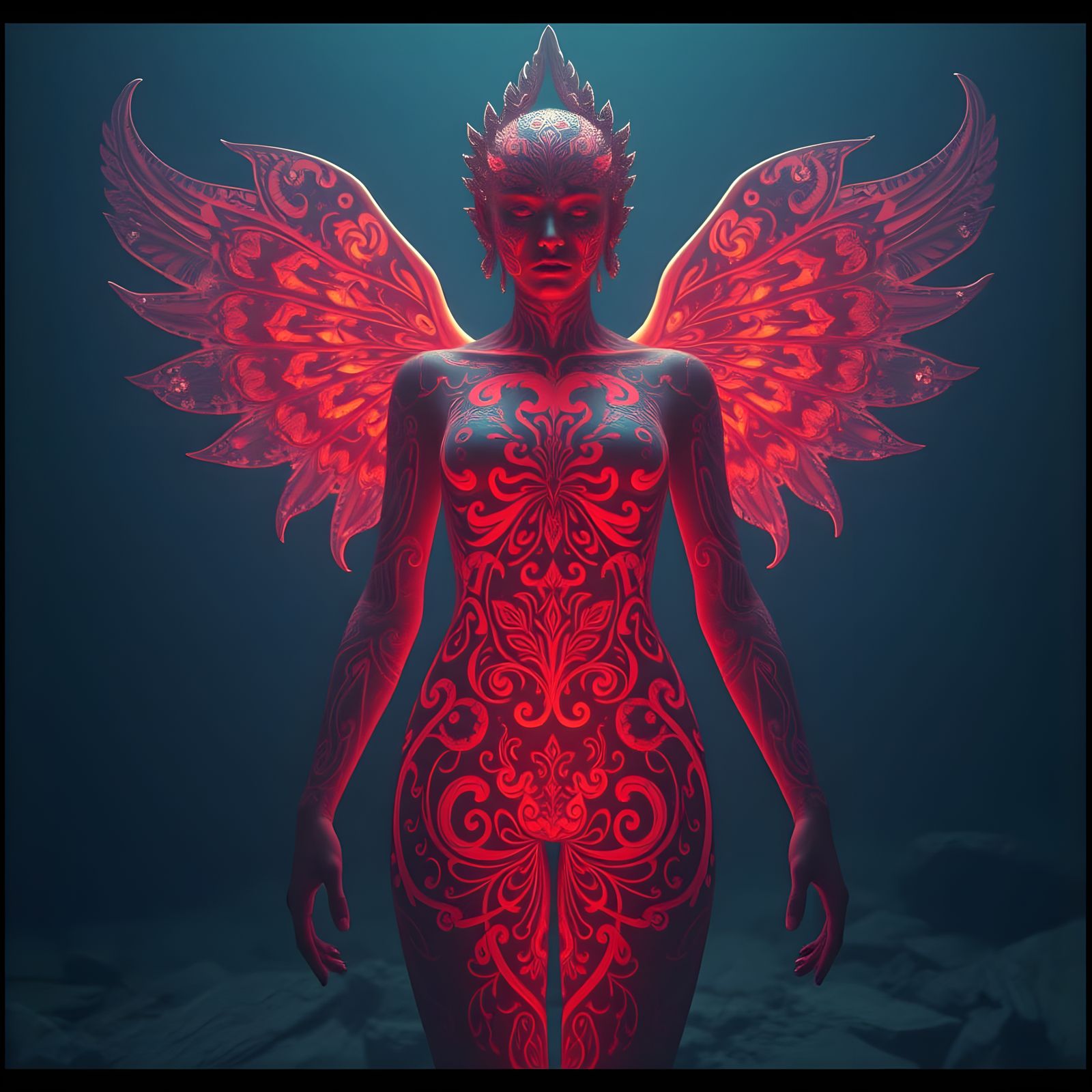 Soul Leaving Body: A Cinematic Film Still