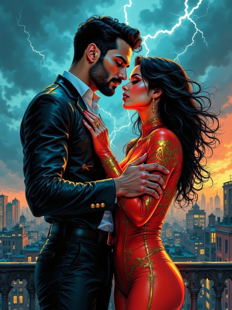 Gambit and Rogue: Comic Book Realism