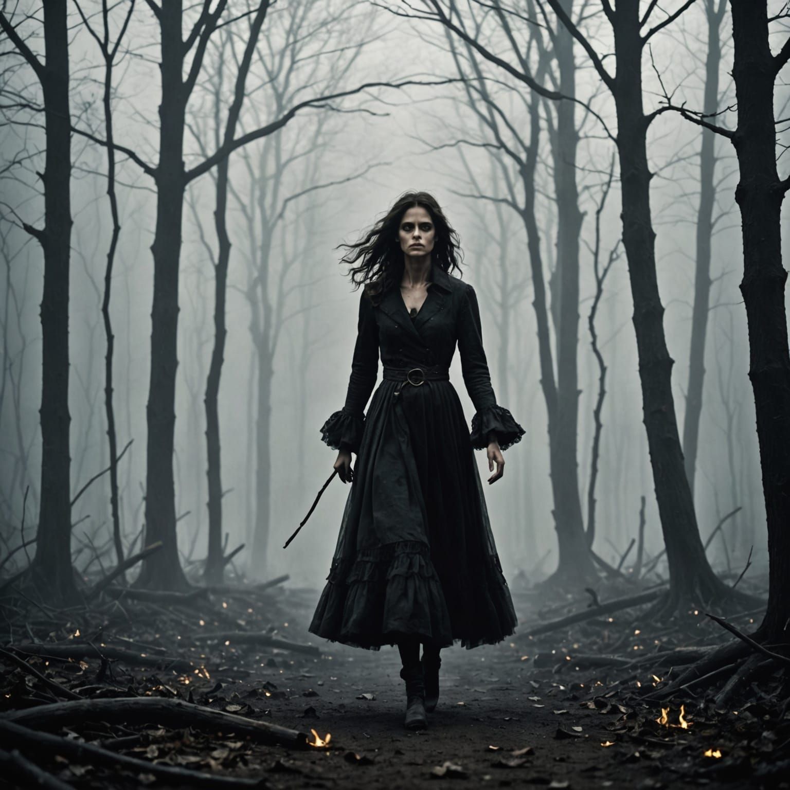 Dark Fantasy Dreamscape in Twisted Surrealism