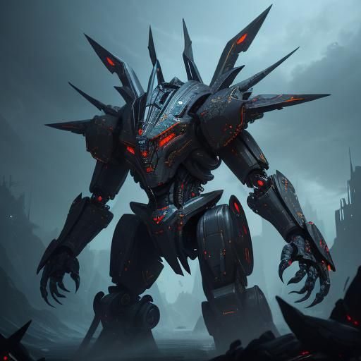 Menacing Loudmouth Robot for Psychological Warfare