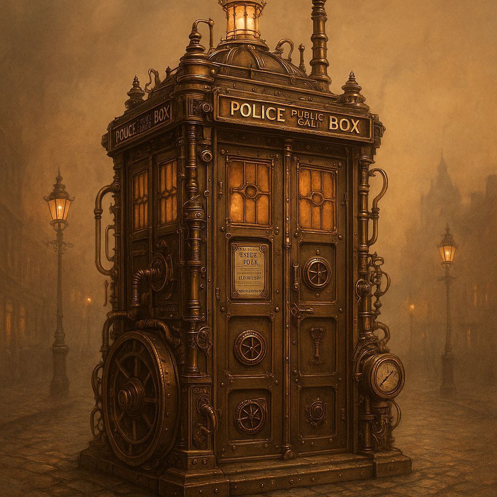 Steampunk TARDIS Reimagining
