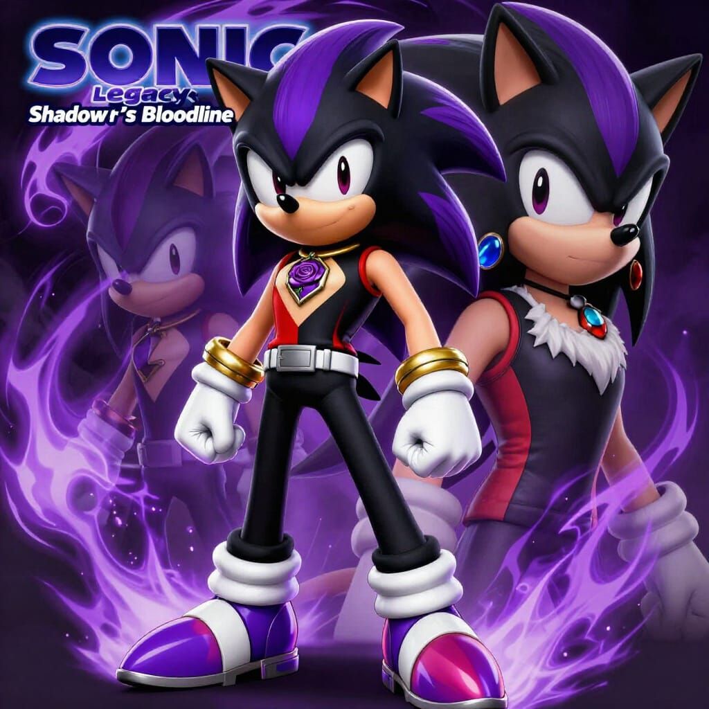 Sonic Legacy: Shadow's Bloodline Game Cover Art
