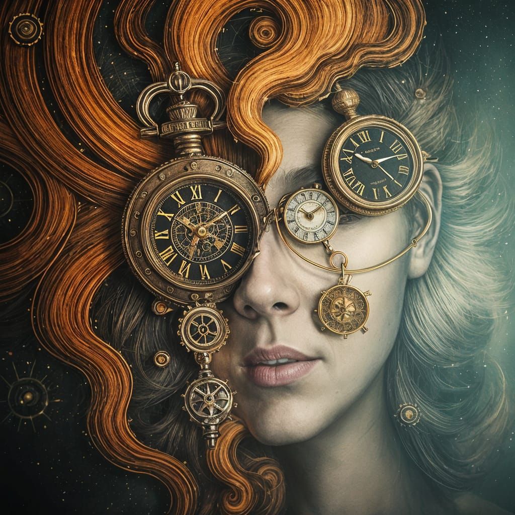 AI Generated Time Paradox Visualisation