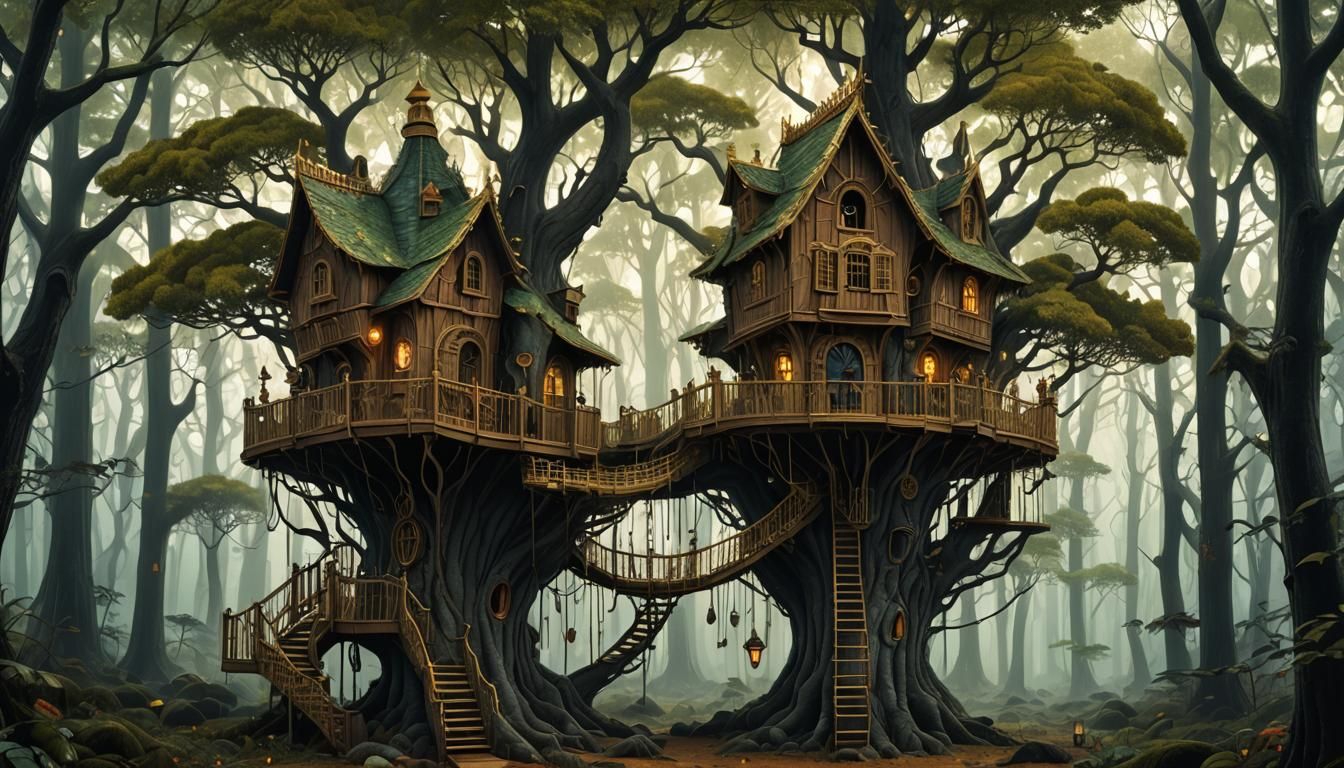Tween treehouse