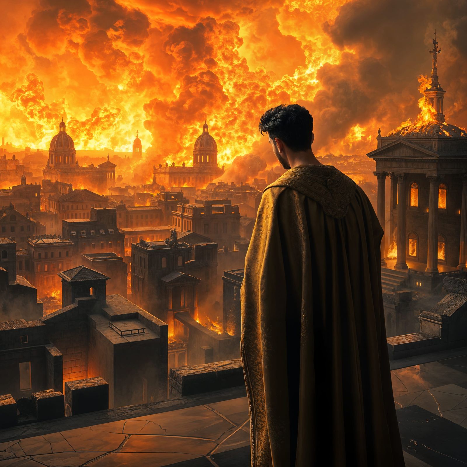 Nero and the Great Fire of Rome