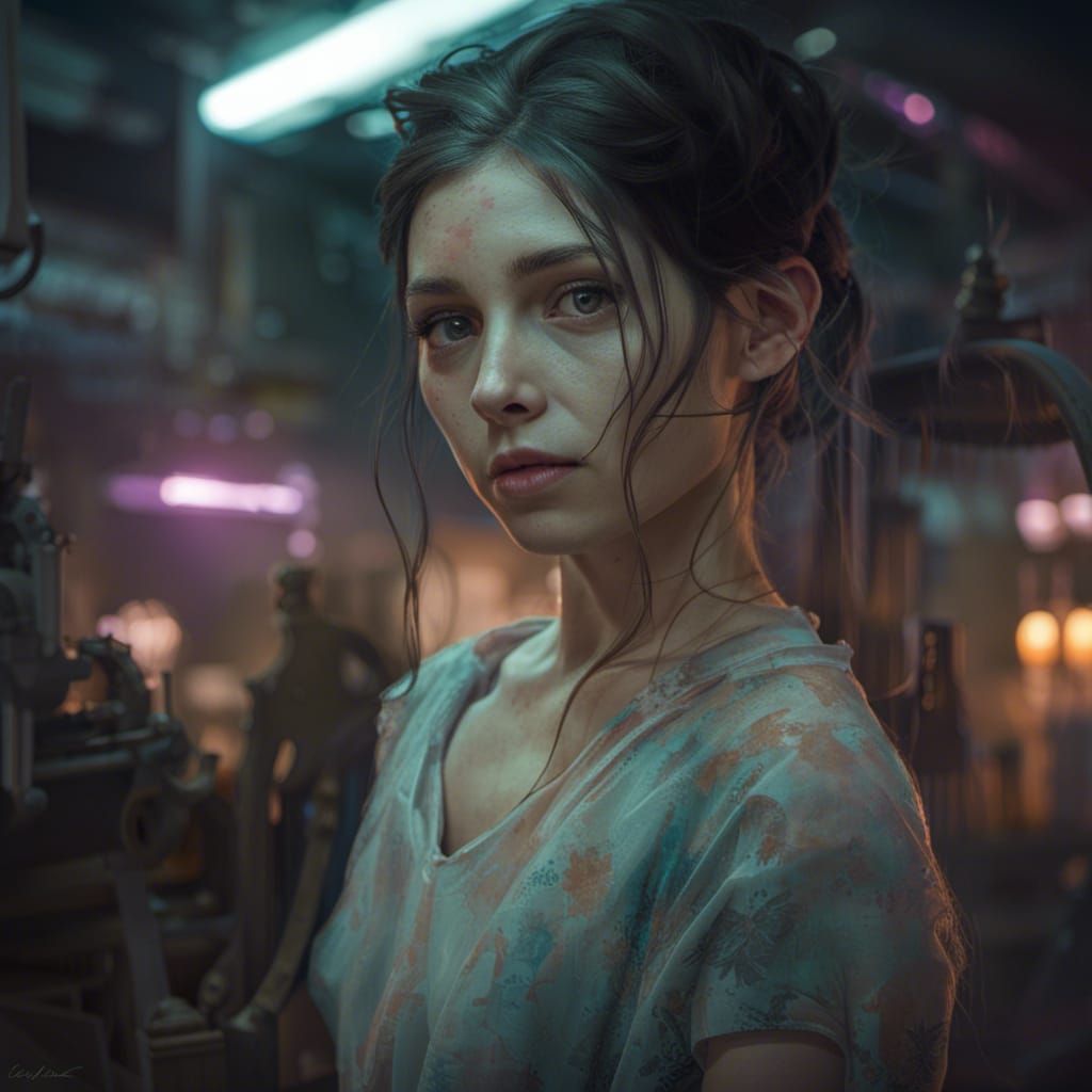 Anthropomorphic Character Portrait in Cinematic Style