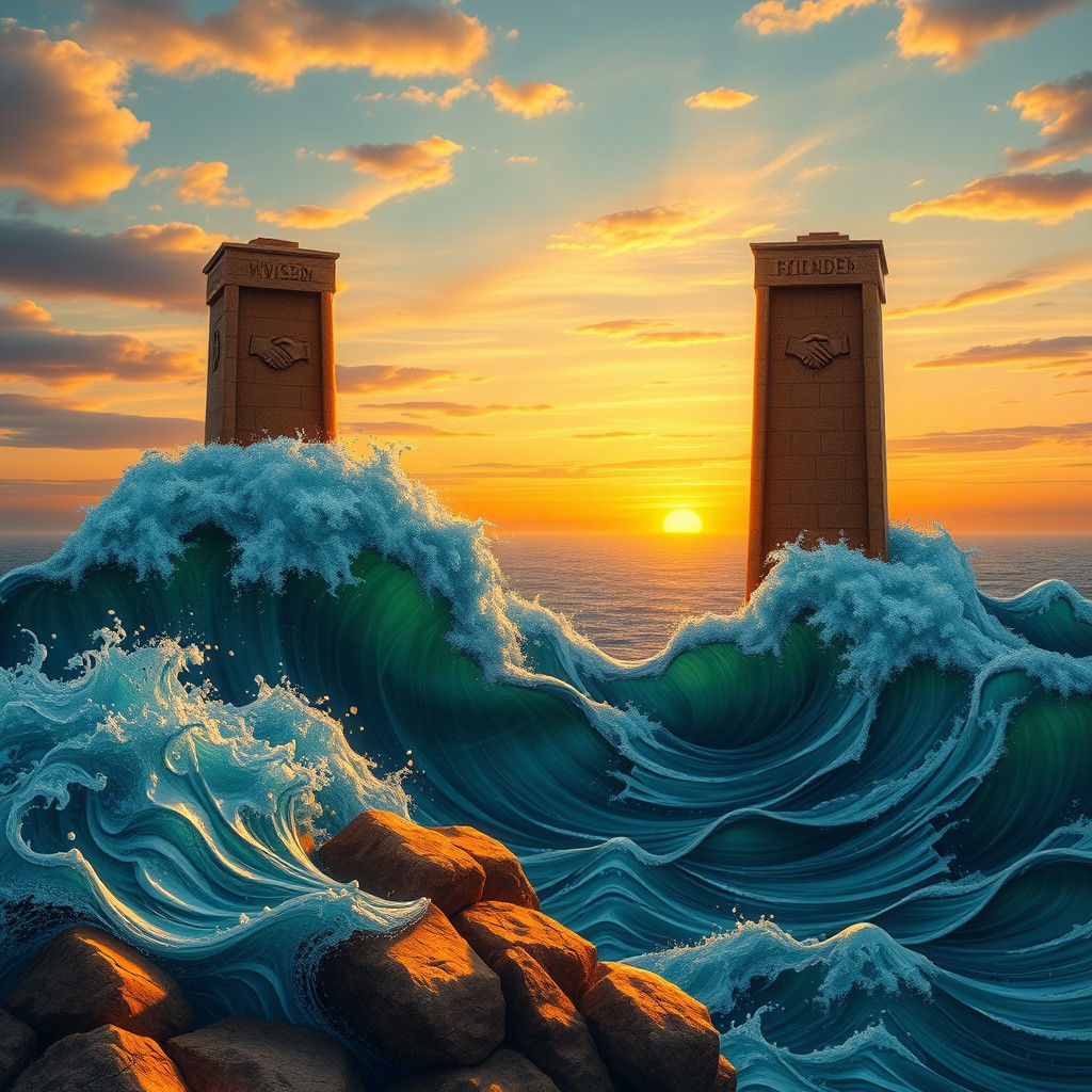 Waves of Wisdom Meet Towers of Friendship