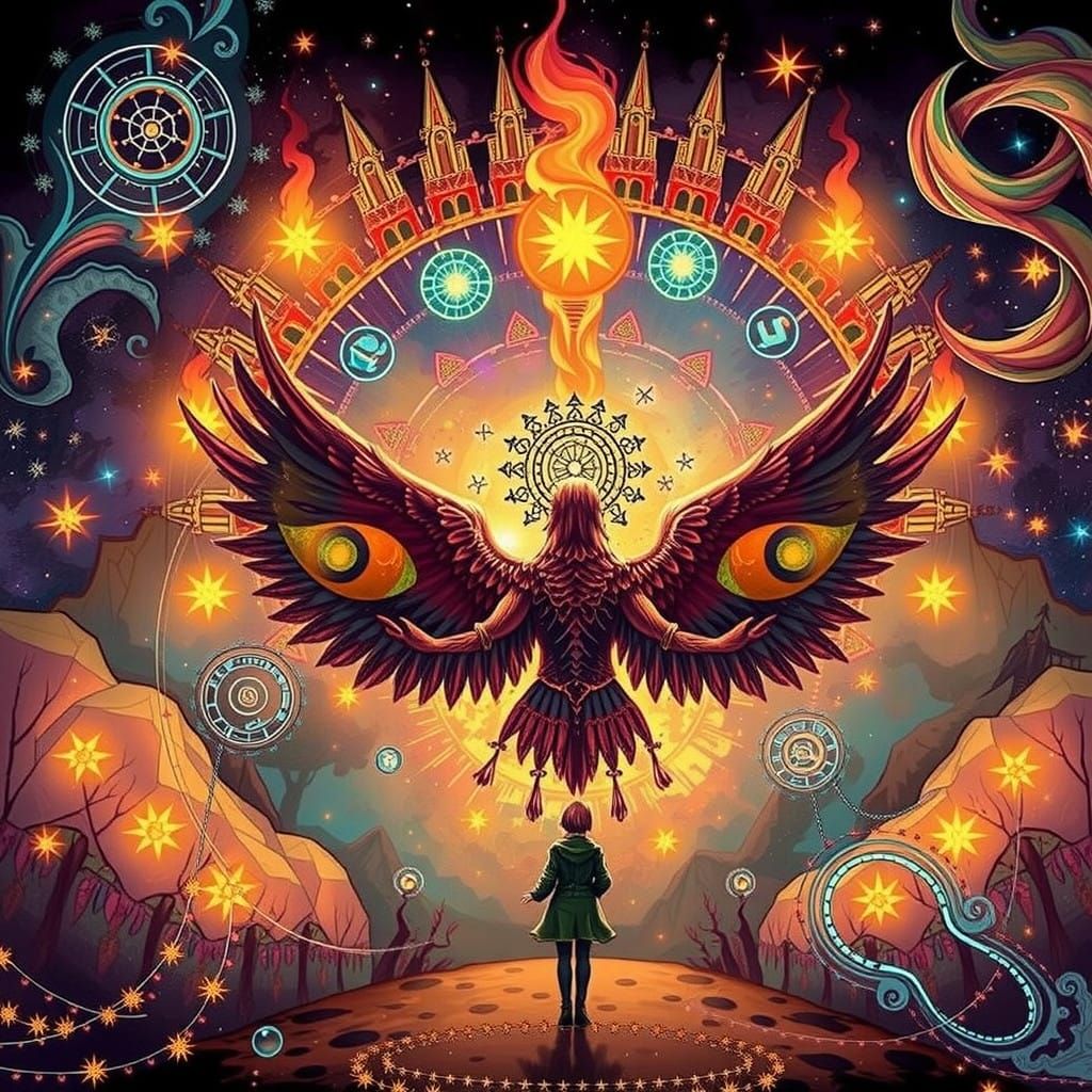 Whispers in the Fog: A Symbolic Realm of Discovery