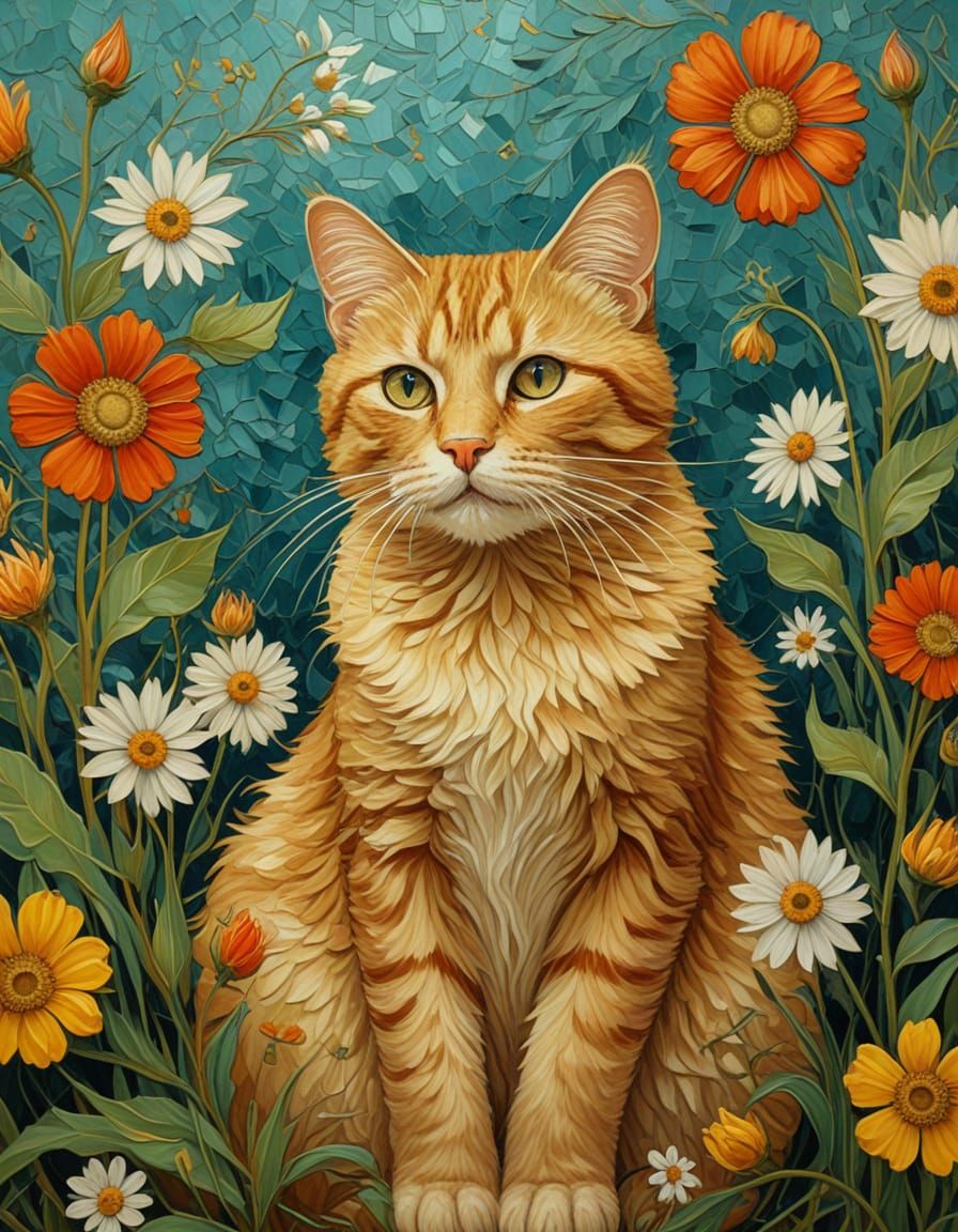 Impressionist Florals in Vibrant Oil Paintings