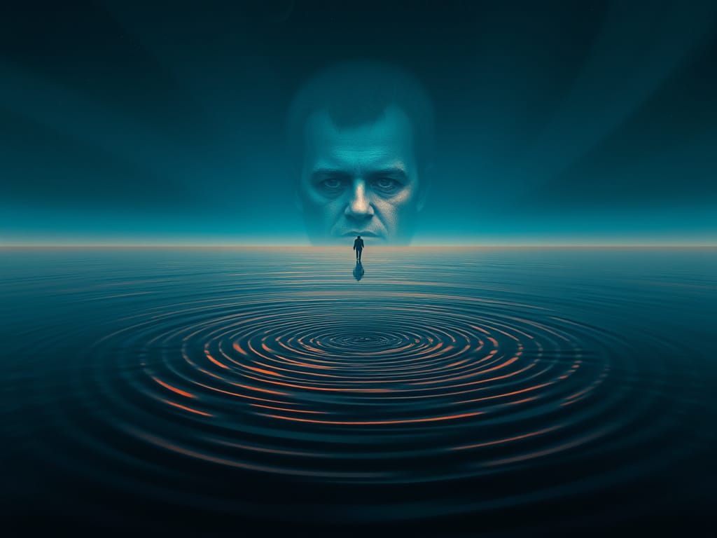 Colossal Figure in Cosmic Sea of Broken Trust