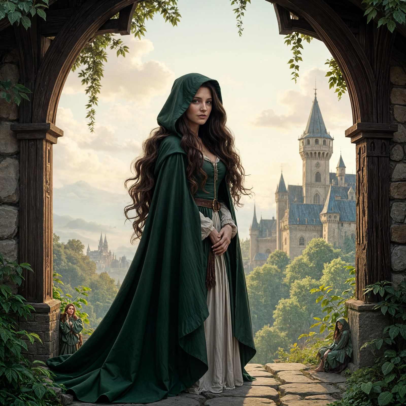 Maid Marian in Medieval Heroine Style