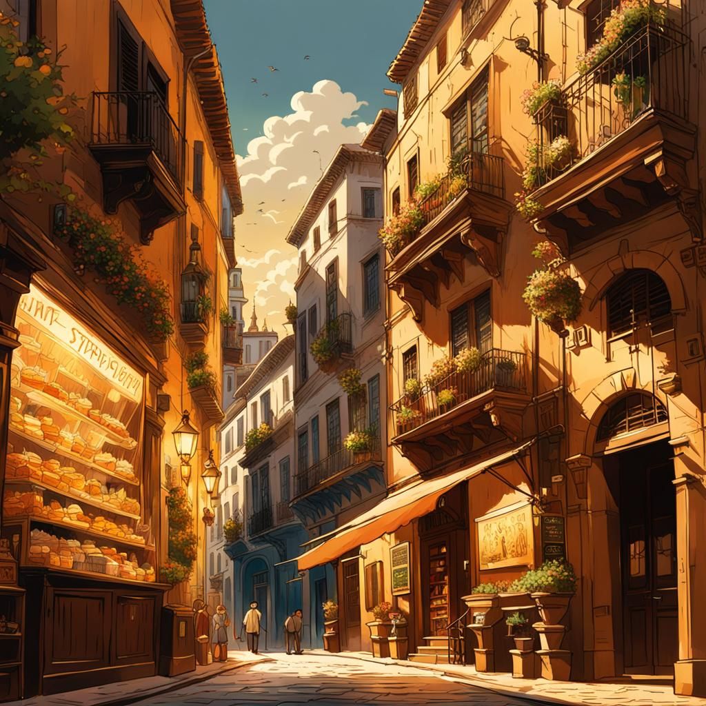 Harry Potter in Seville: Studio Ghibli Anime