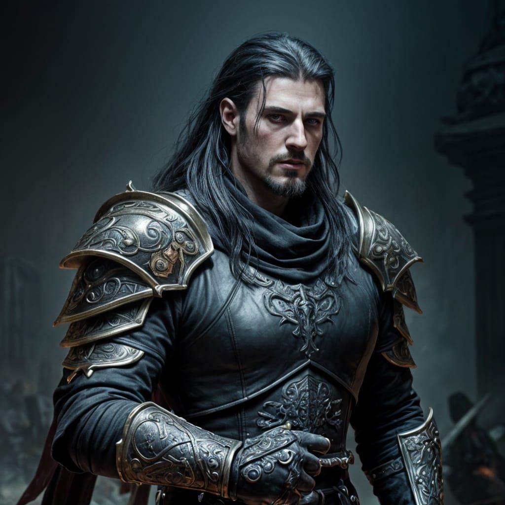 Dark Fantasy Lords in Hyperdetailed Digital Art